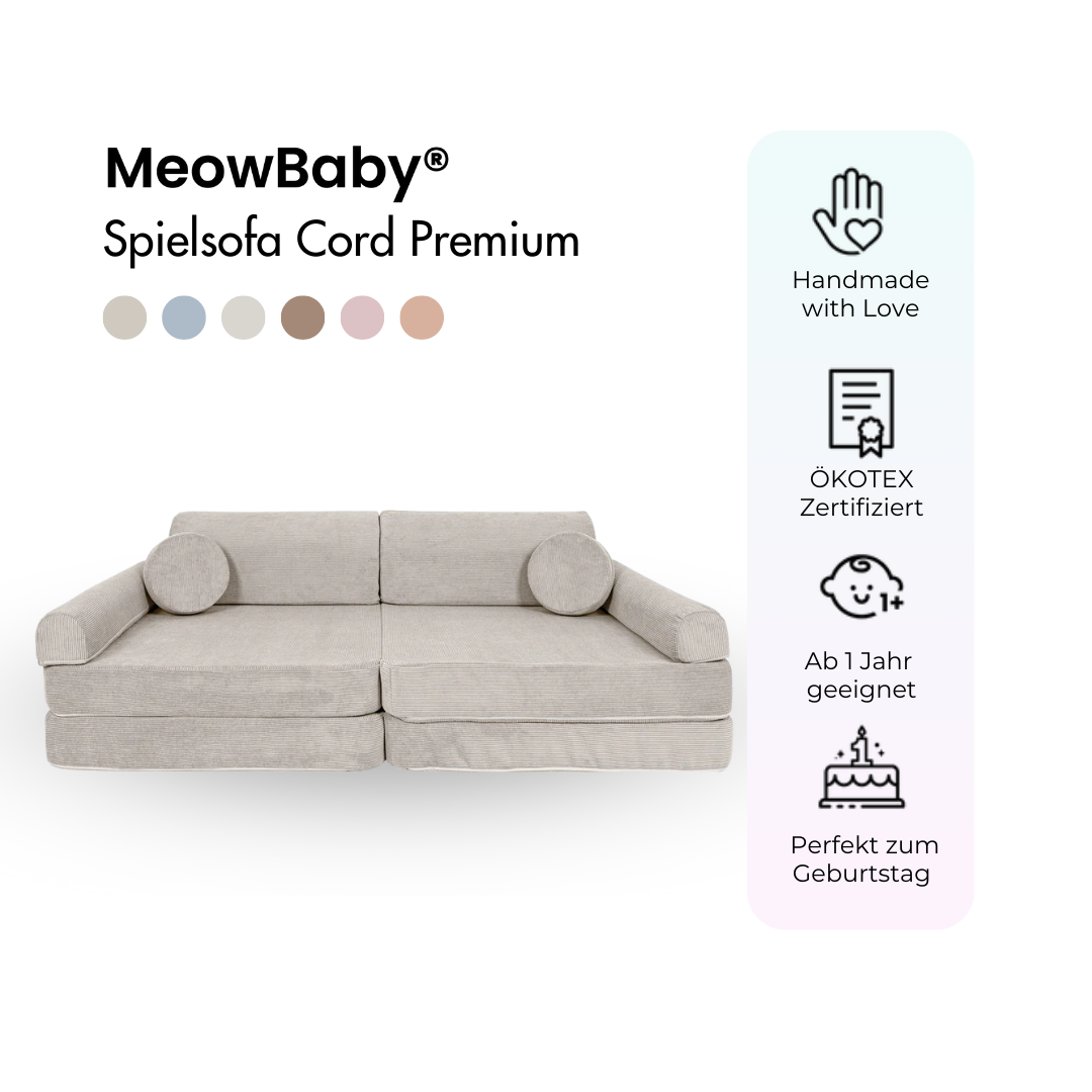 Play Sofa Cord Premium - Slim Cord Edition