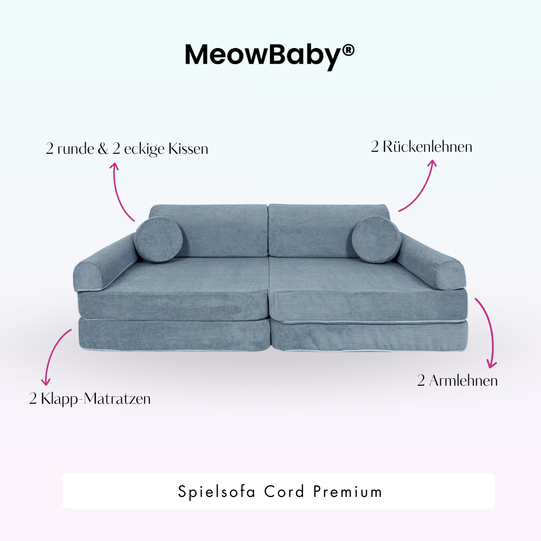 Play Sofa Cord Premium - Slim Cord Edition