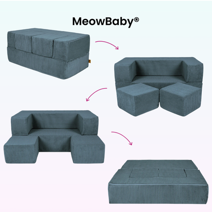 Play Sofa Aesthetic Cord Cube - Classic Cord Edition
