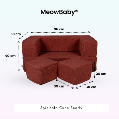 Play sofa Cube Bearly