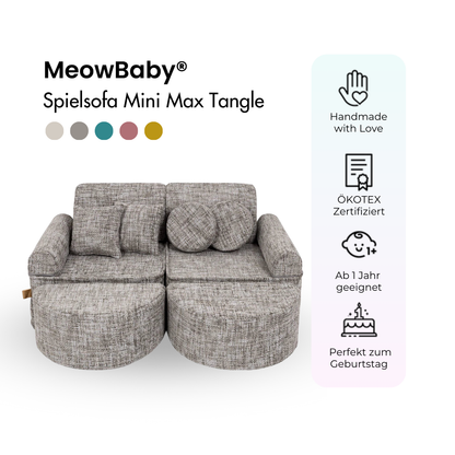 Play Sofa Mini Max Tangle – Cozy Chenille Edition