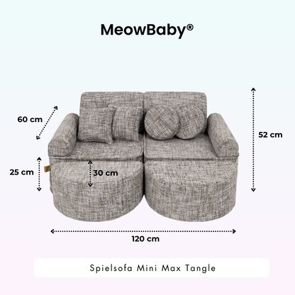 Play Sofa Mini Max Tangle – Cozy Chenille Edition