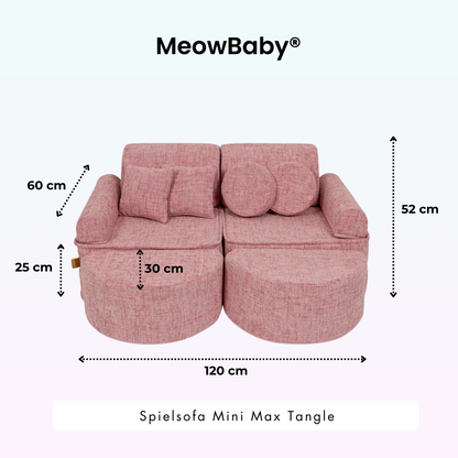 Play Sofa Mini Max Tangle – Cozy Chenille Edition