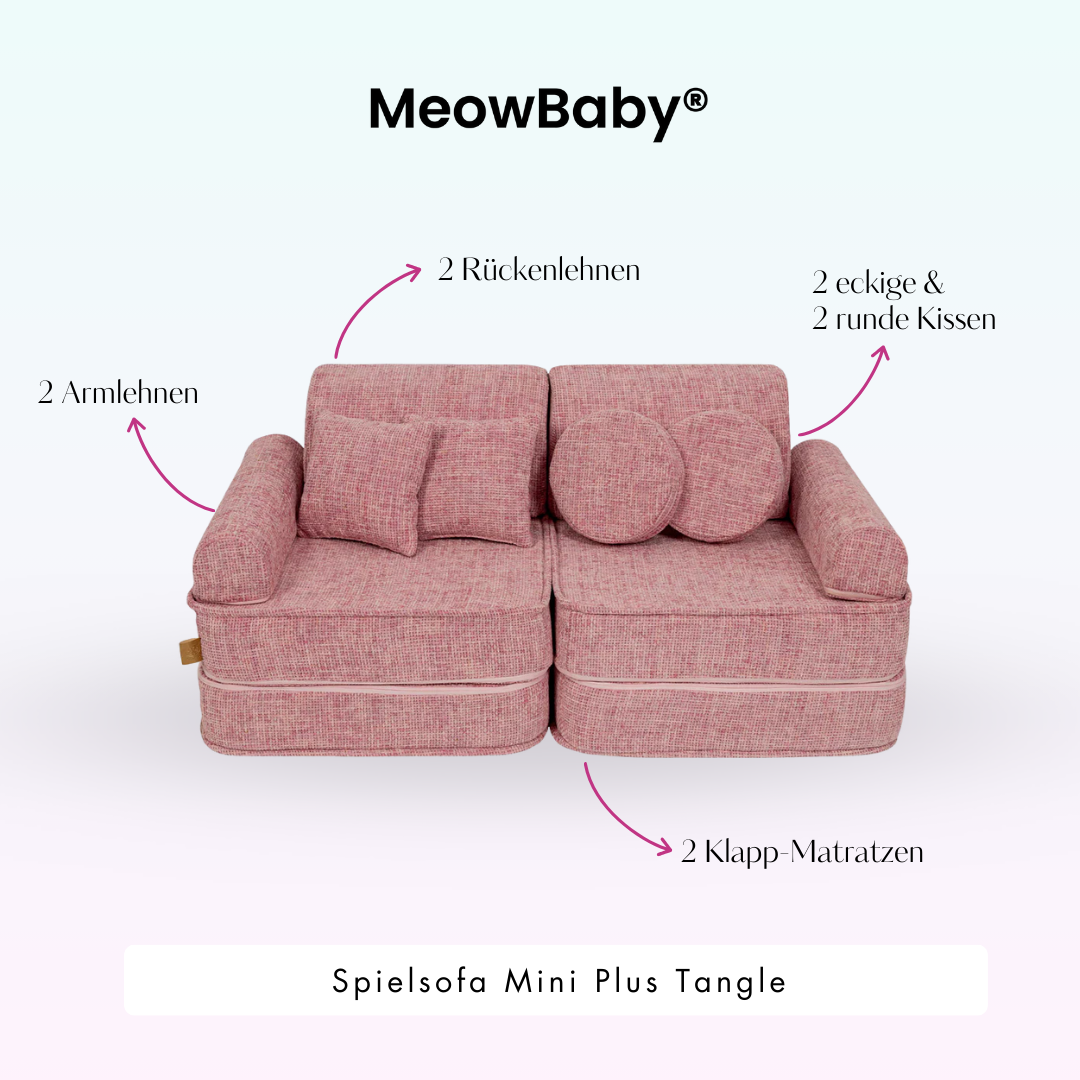 Play Sofa Mini Plus Tangle - Cozy Chenille Edition