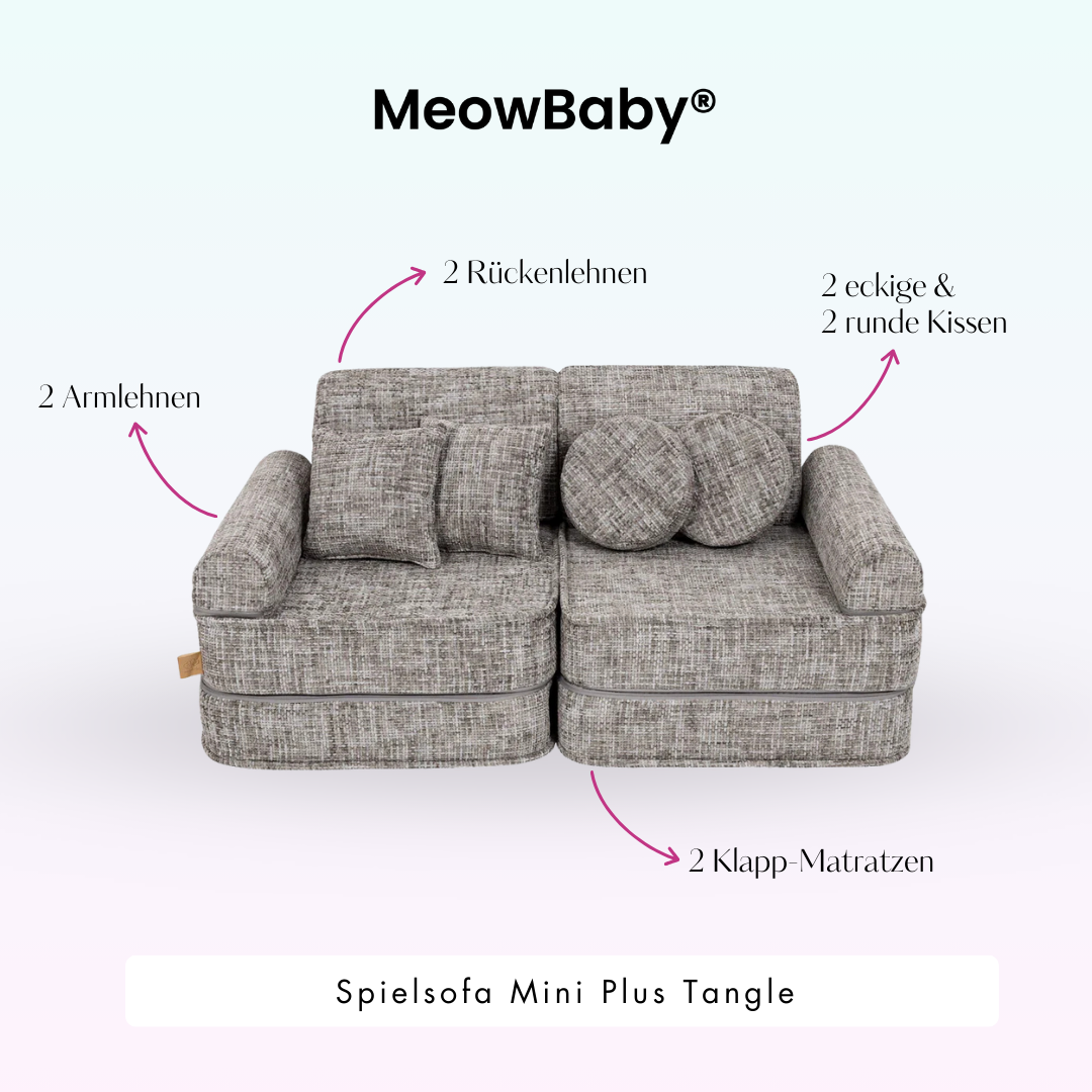 Play Sofa Mini Plus Tangle - Cozy Chenille Edition