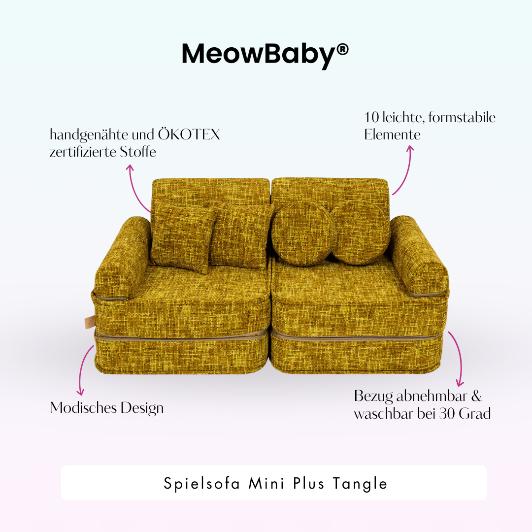 Play Sofa Mini Plus Tangle - Cozy Chenille Edition