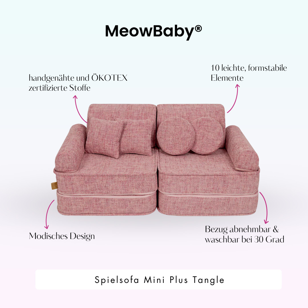 Play Sofa Mini Plus Tangle - Cozy Chenille Edition