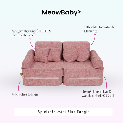 Play Sofa Mini Plus Tangle - Cozy Chenille Edition