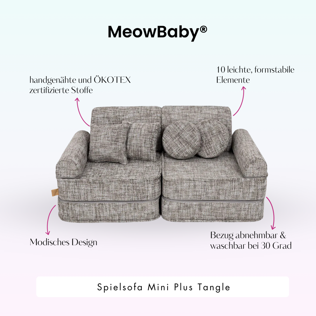 Play Sofa Mini Plus Tangle - Cozy Chenille Edition