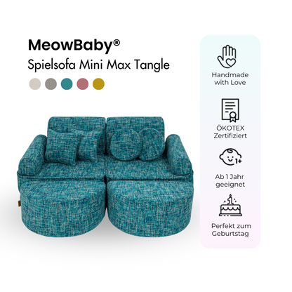 Play Sofa Mini Max Tangle – Cozy Chenille Edition