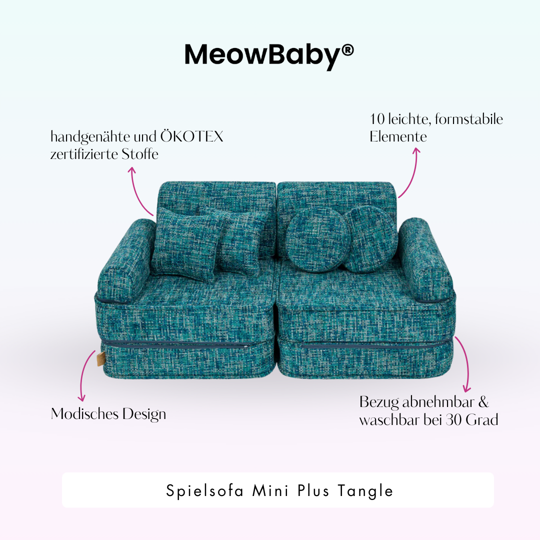 Play Sofa Mini Plus Tangle - Cozy Chenille Edition