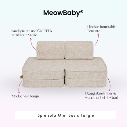 Play Sofa Mini Basic Tangle - Cozy Chenille Edition