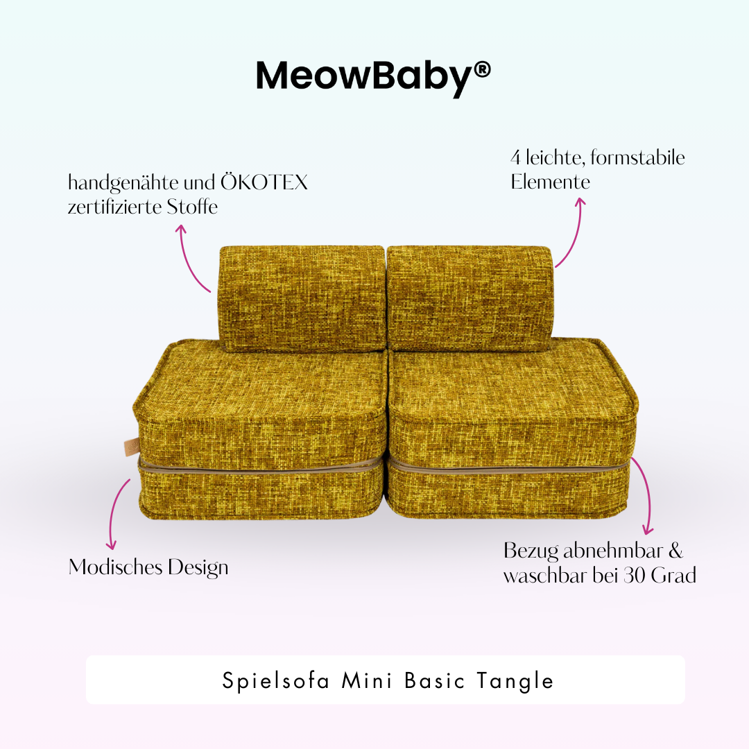 Play Sofa Mini Basic Tangle - Cozy Chenille Edition