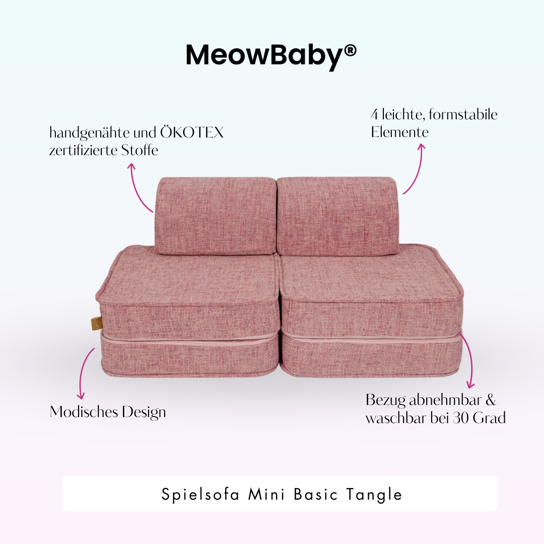 Play Sofa Mini Basic Tangle - Cozy Chenille Edition