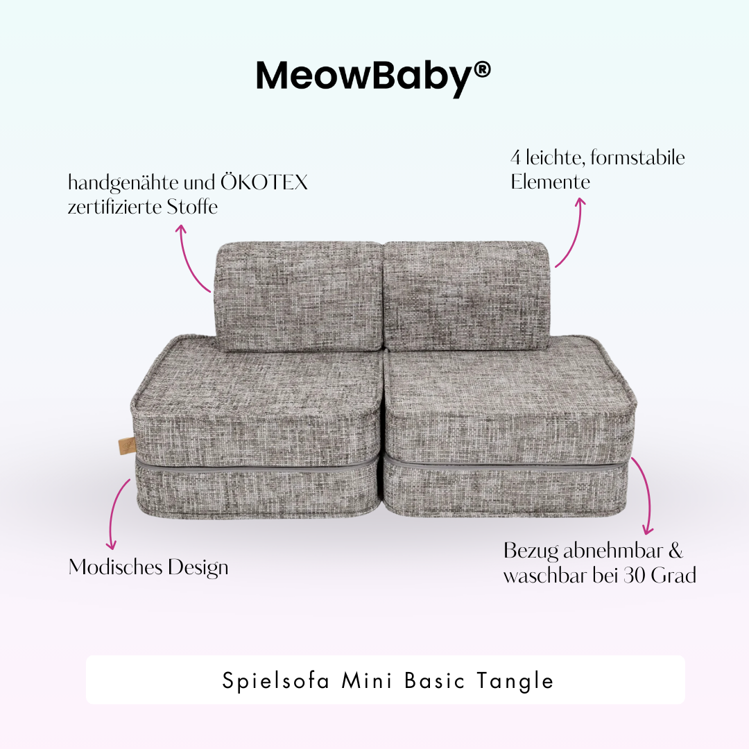 Play Sofa Mini Basic Tangle - Cozy Chenille Edition