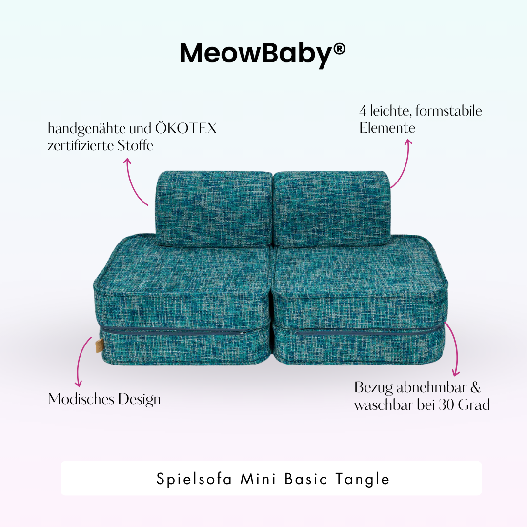 Play Sofa Mini Basic Tangle - Cozy Chenille Edition