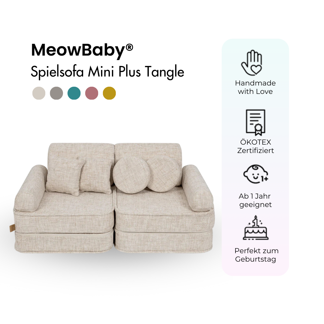 Play Sofa Mini Plus Tangle - Cozy Chenille Edition