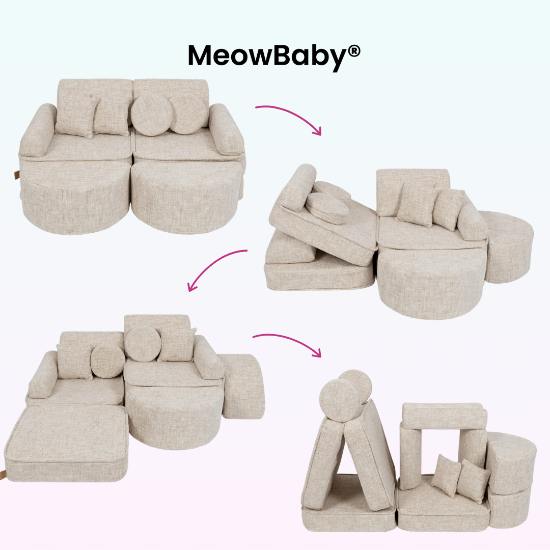 Play Sofa Mini Max Tangle – Cozy Chenille Edition