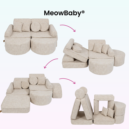 Play Sofa Mini Max Tangle – Cozy Chenille Edition