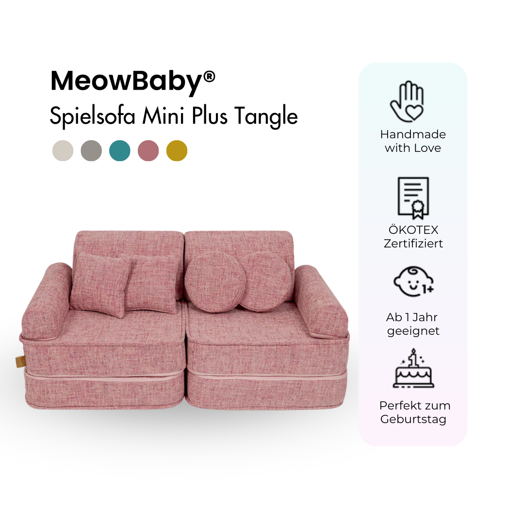 Play Sofa Mini Plus Tangle - Cozy Chenille Edition