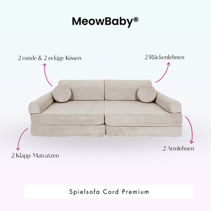 Play Sofa Cord Premium - Slim Cord Edition