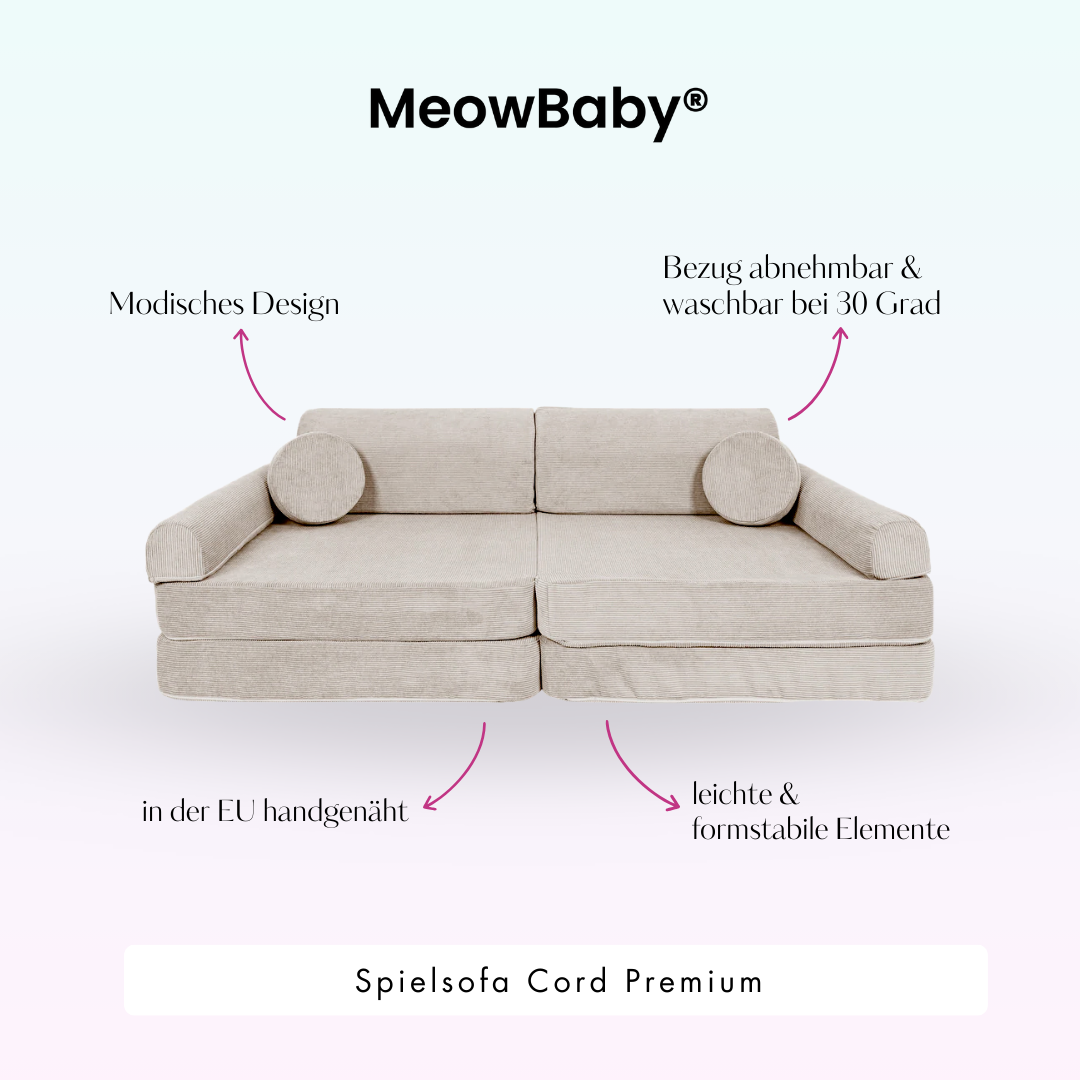 Play Sofa Cord Premium - Slim Cord Edition