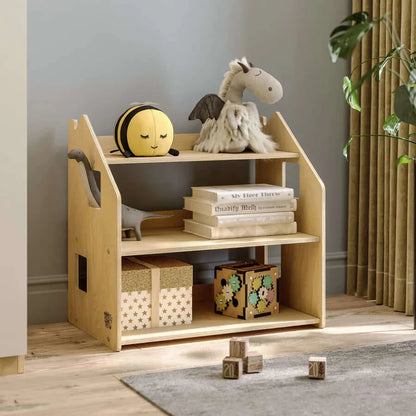 Spielzeugregal Häuschen im Montessori-Stil von Busykids