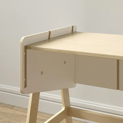 LILU Spielzeugregal mit Tischfunktion aus Holz