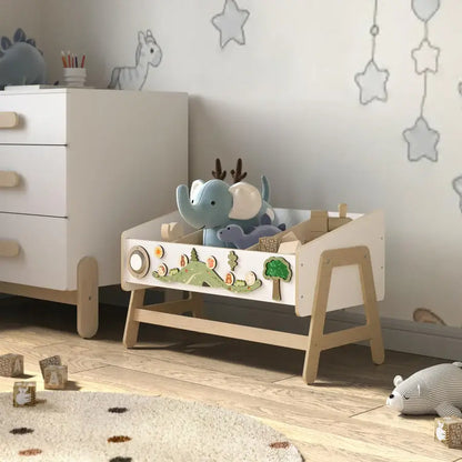 Spielzeugregal-Tisch LILU aus Holz von Busykids