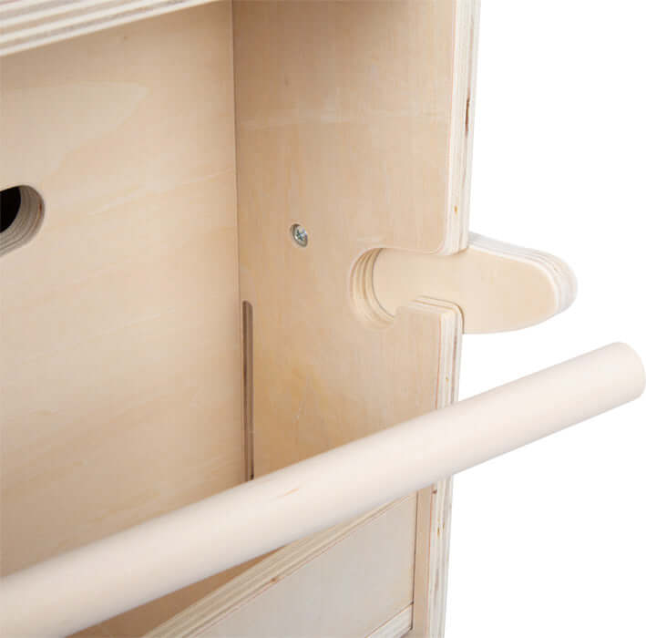 Spielzeugbox mit Sitz und Regal im Elefanten-Design