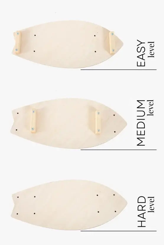 Surf Board Yoga Board mit Motiv für Kinder