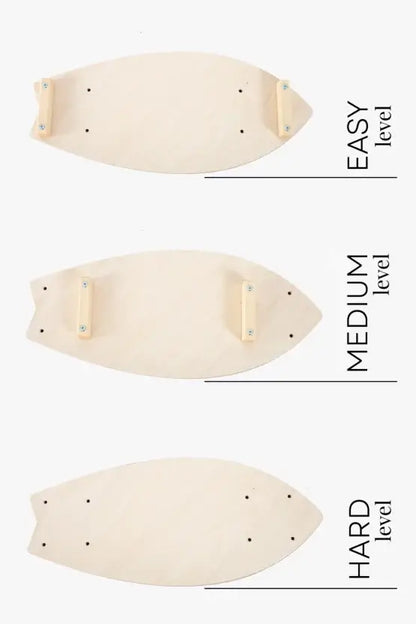 Surf Board Yoga Board mit Motiv für Kinder