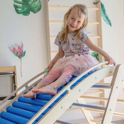 Wellen Rollenrutsche für Kinder zum sanften Hinabgleiten