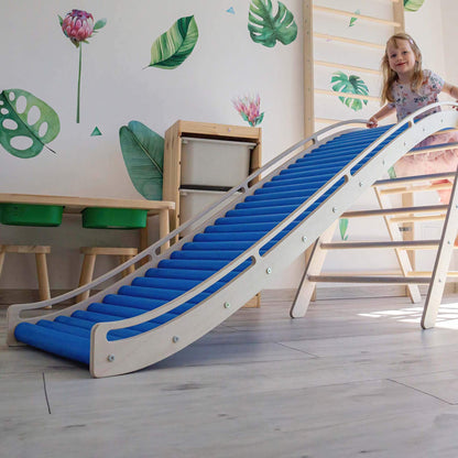 Wellen Rollenrutsche für Kinder mit geschwungener Form