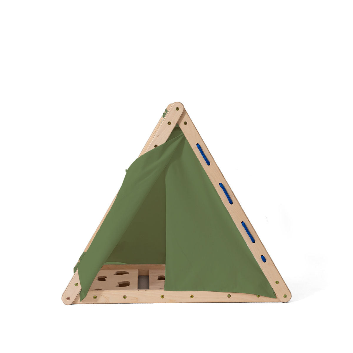 Tent for climbing triangle, various designs