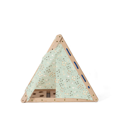 Tent for climbing triangle, various designs