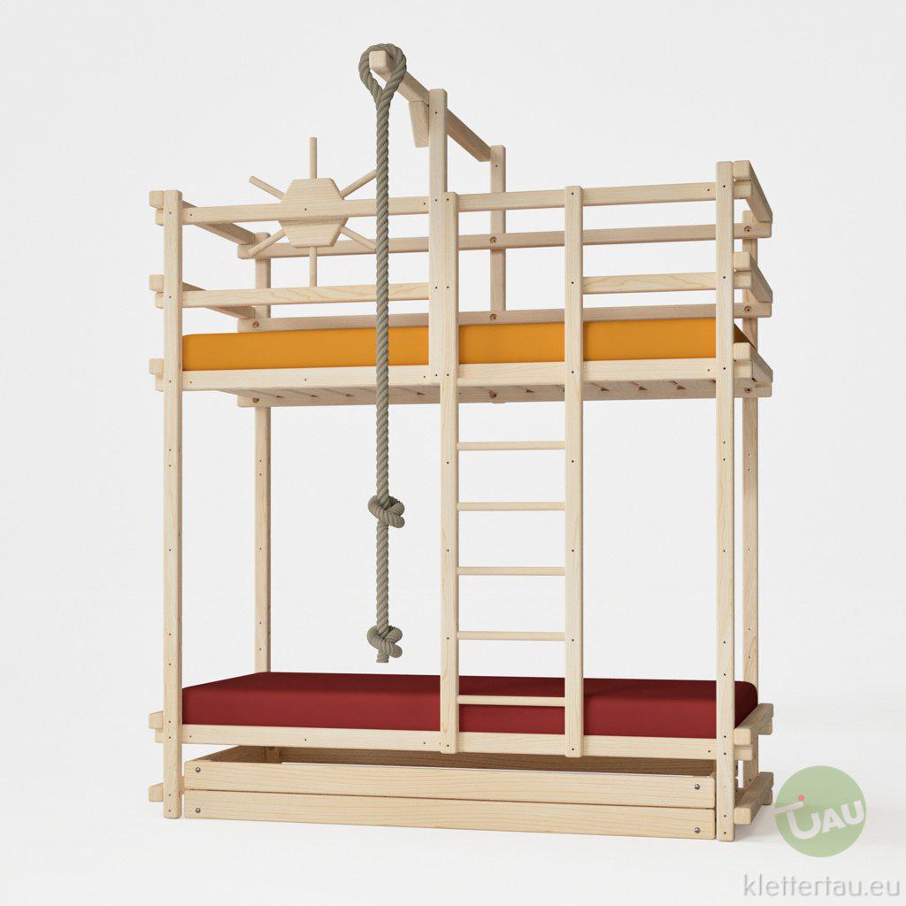 Wooden Adventure Bunk Bed – Extra High