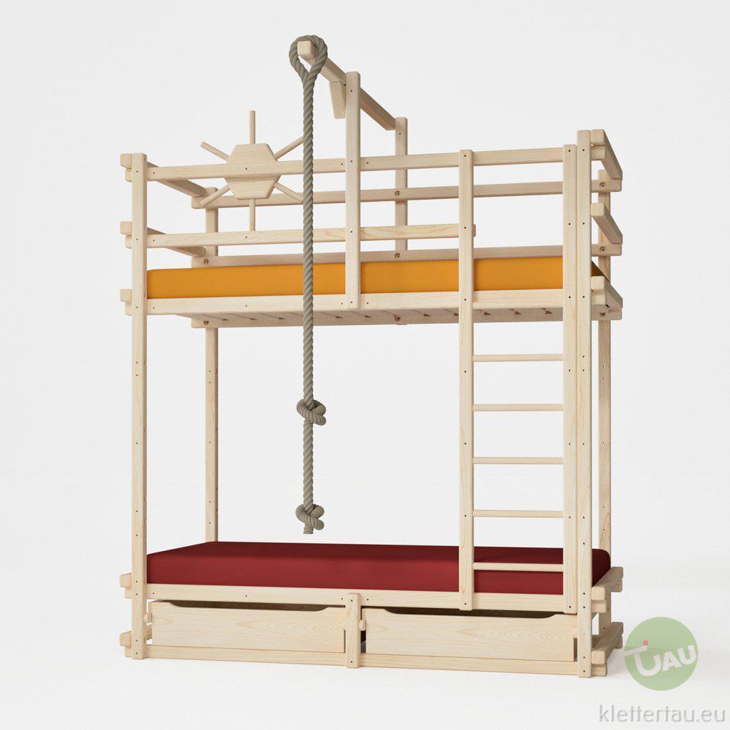 Wooden Adventure Bunk Bed – Extra High