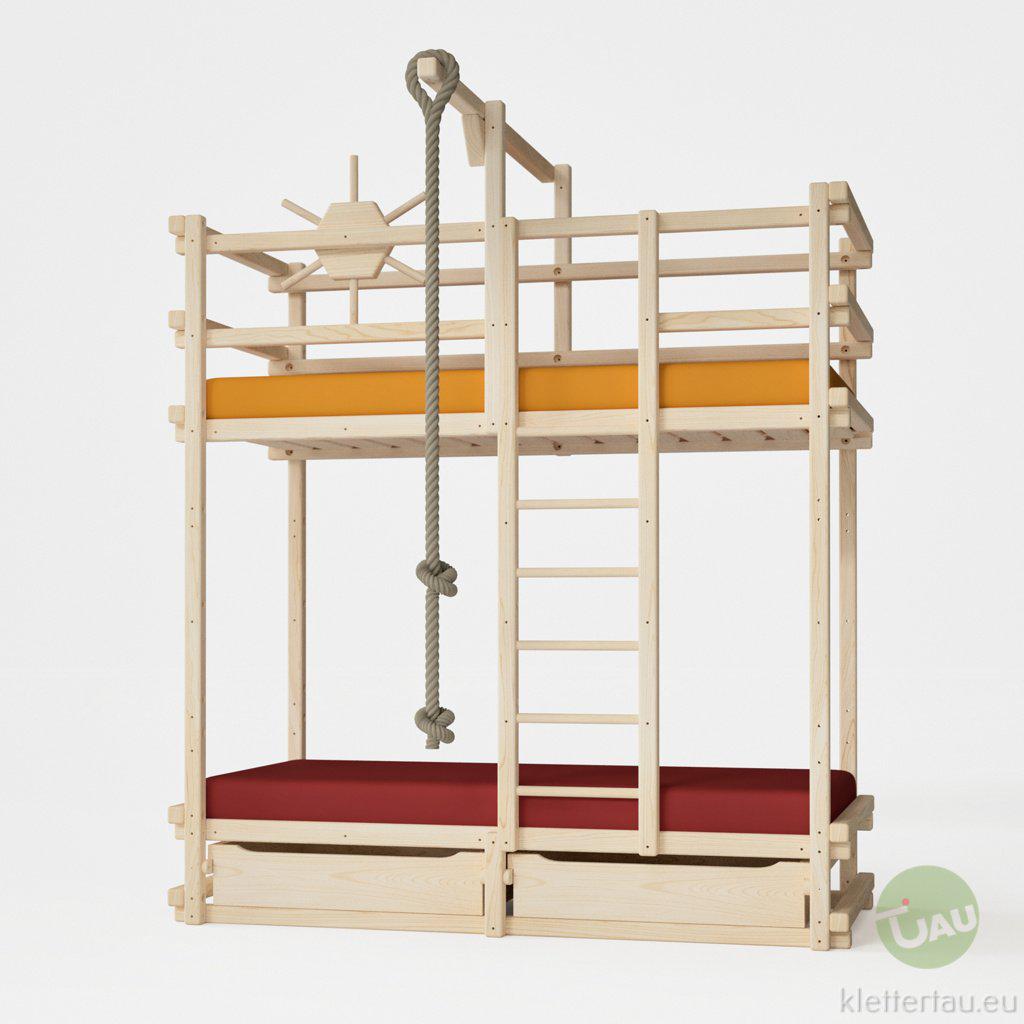 Wooden Adventure Bunk Bed – Extra High