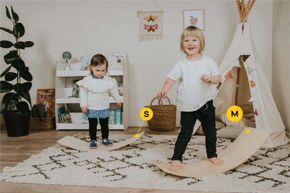 Balance Board aus Holz von leg & go für Kinder