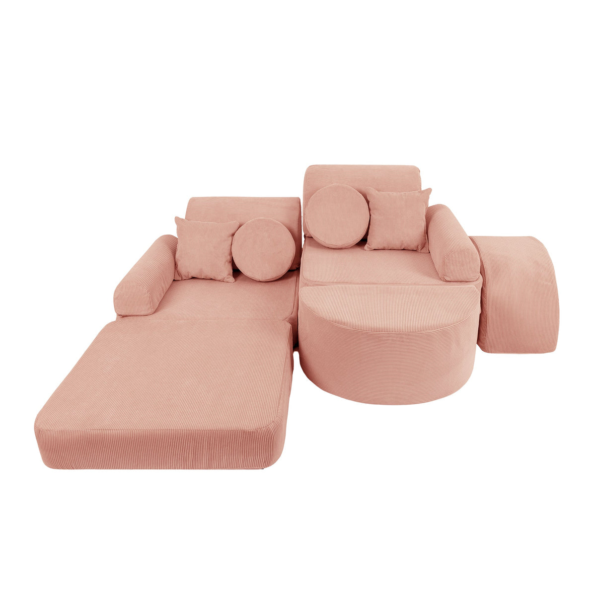 Mini Max Corduroy Play Sofa Premium – Slim Cord Edition