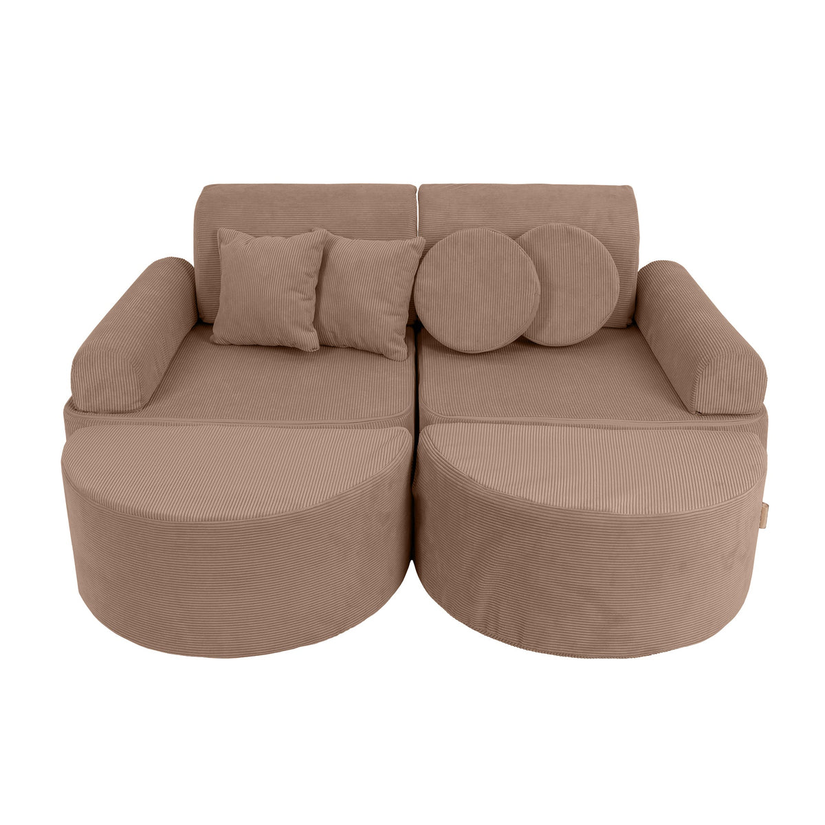 Mini Max Corduroy Play Sofa Premium – Slim Cord Edition