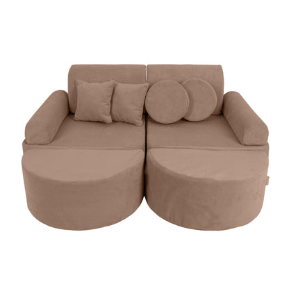 Mini Max Corduroy Play Sofa Premium – Slim Cord Edition