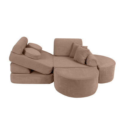 Mini Max Corduroy Play Sofa Premium – Slim Cord Edition