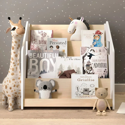 Bücherregal Häuschen im Kinderzimmer