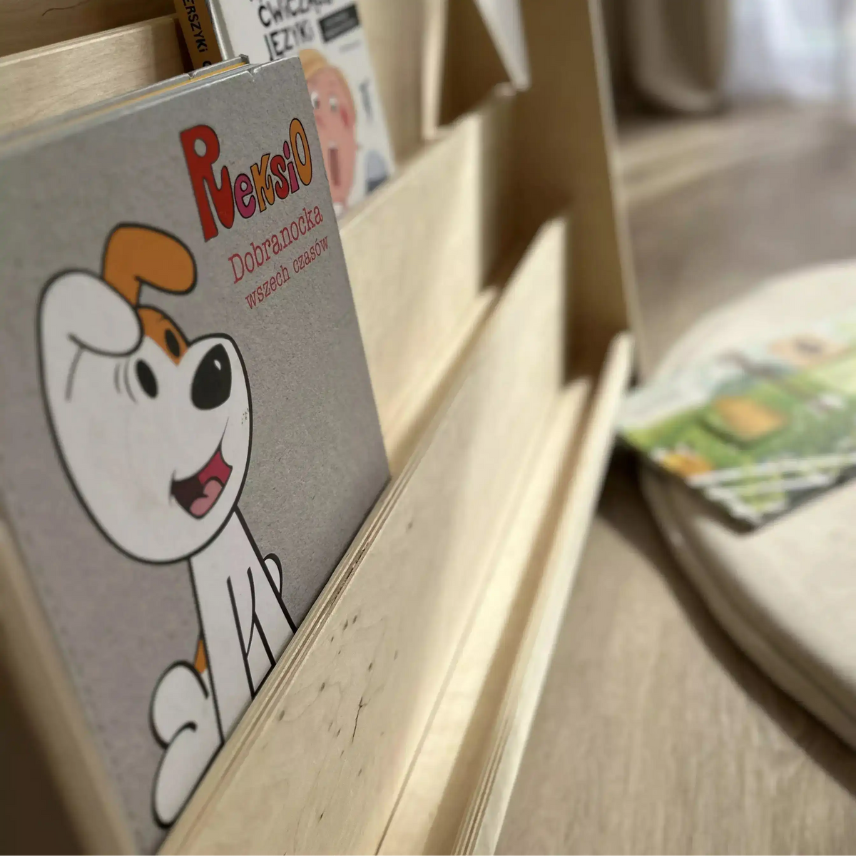 Bücherregal für Kinder in Natur, Größe S