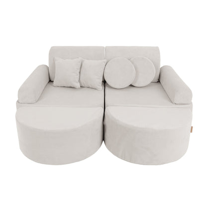 Mini Max Corduroy Play Sofa Premium – Slim Cord Edition