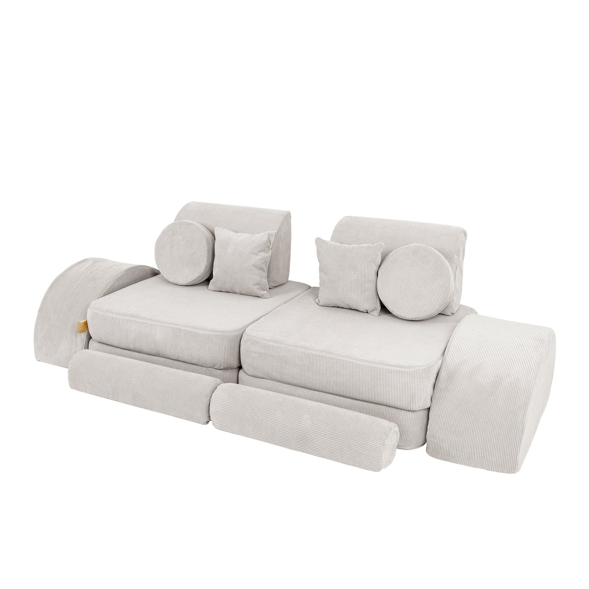 Mini Max Corduroy Play Sofa Premium – Slim Cord Edition