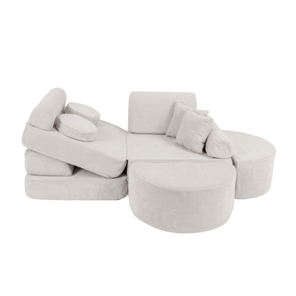 Mini Max Corduroy Play Sofa Premium – Slim Cord Edition