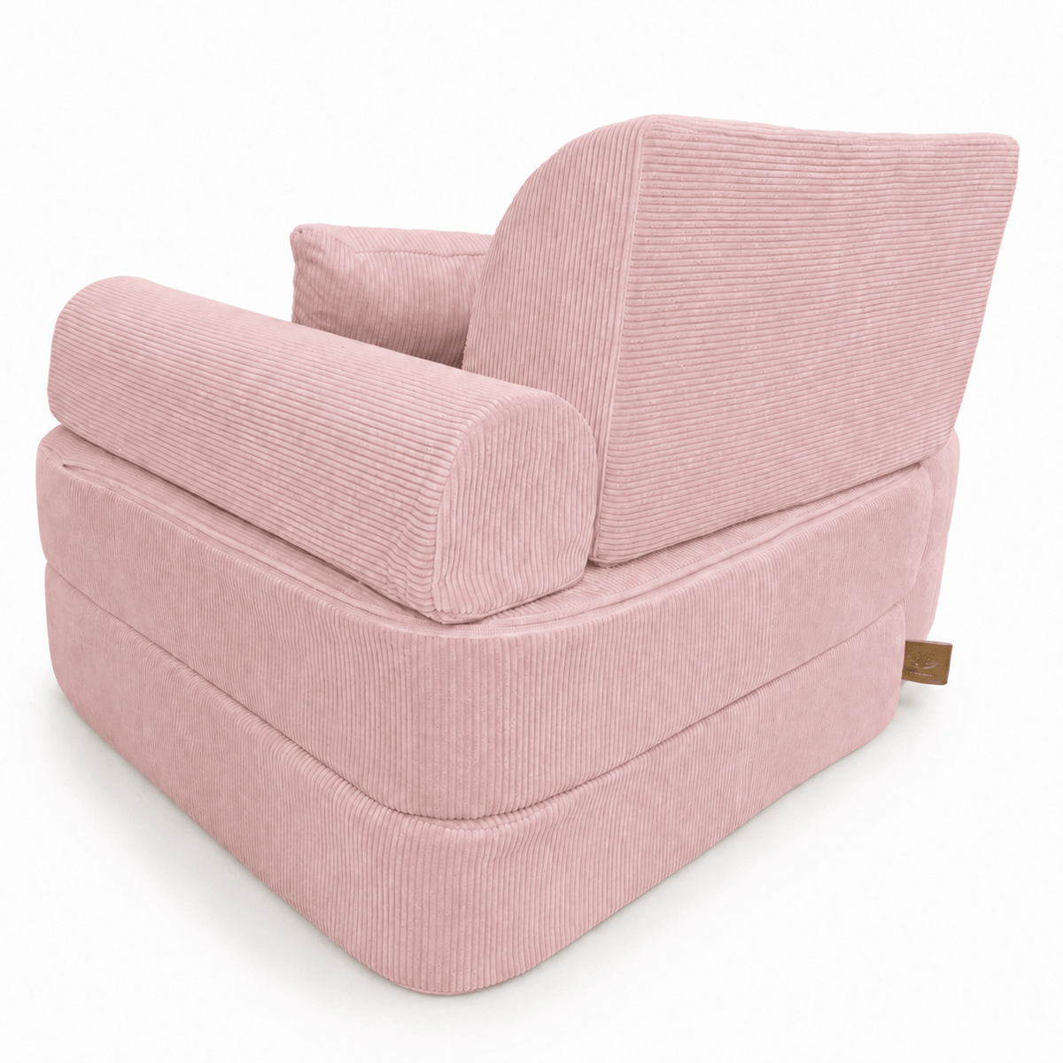 Kindersessel 3-in-1 Max Premium Cord - faltbare Kindercouch & Spielmatratze - Slim Cord Edition